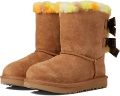 UGG Kids Bailey Bow Plaid Punk (Toddler/Little Kid)