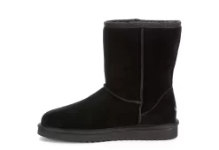 Koolaburra By Ugg Womens Koola Short Fur Boot - Black -Shoe Discount Store US 01 122352 03